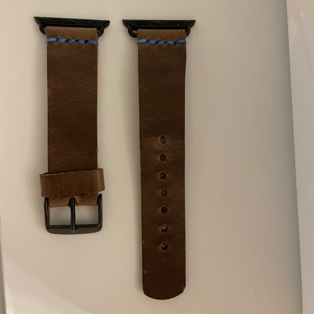 Apple Watch leather band
